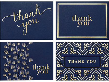 Printed Paper Thank You Card